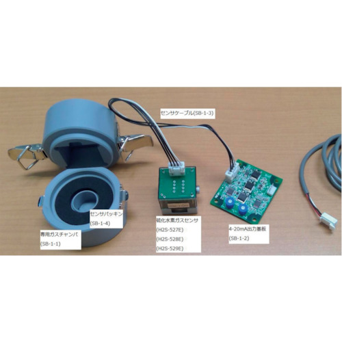 GASTEC硫化物气体传感器单元SB-1（0-10 ppm）
燃气感应单元（硫化物）SB-1（0-10ppm） SB-1(10)