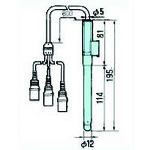 ＴＧＫ　ＰＨ电极一般用　ＧＳＴ－５４２１Ｃ 606-66-32-55