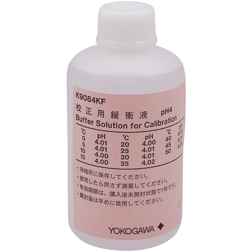 ＡＳ　ｐＨ标准液Ｋ９０８４ＬＬ（ｐＨ４）６本入 1-6913-04