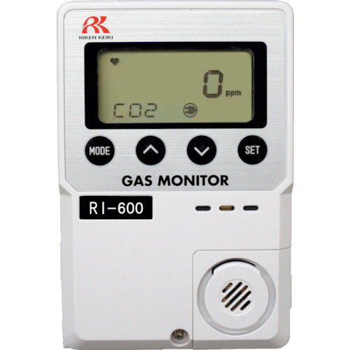 Riken简单固定二氧化碳仪RI-600（0-5VOL％）遥感器（5M）DC 24V规格 RI600-01-05 DC 5