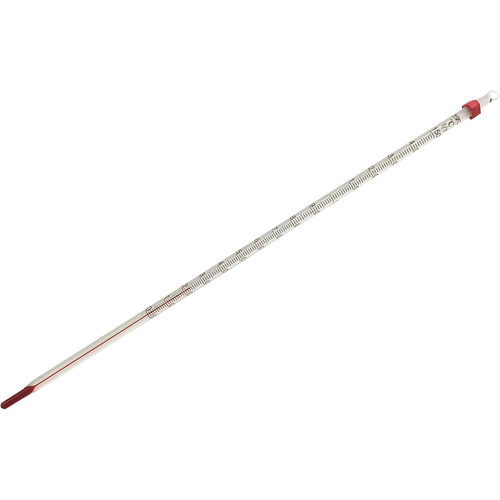 ＡＳ　赤液棒状温度计０～＋１５０℃ 1-610-15