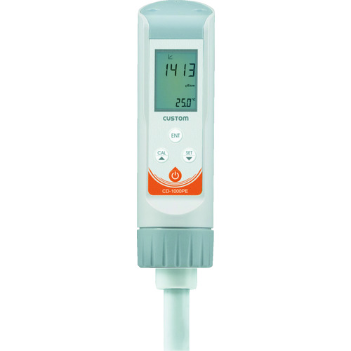 ＣＵＳＴＯＭ　防水导电率计　
Water-proof Conductivity Meter CD-1000PE