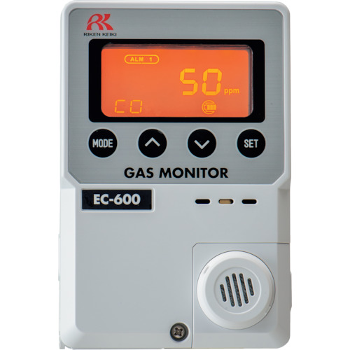 RIKEN简单固定碳一氧化碳仪EC-600遥控传感器（3M）电池规格 EC600-03 02