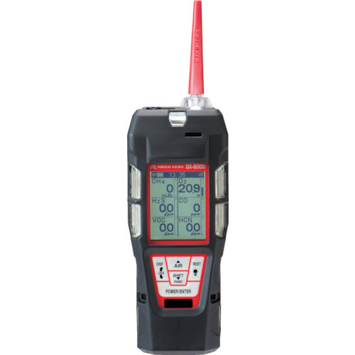 [停产] Riken Portable Multi-Gas监视器型号GX-6000可充电电池运行
便携式多气监测器 GX-6000 A0000D3E6L