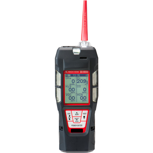 Riken便携式气体检测器GX-6000（氨）电池规格（包括可追溯性证书） A0000E400D X2000