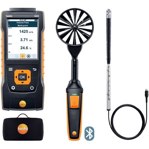 Testo Vane型风速计Testo 440风速计套件2 0563 4407