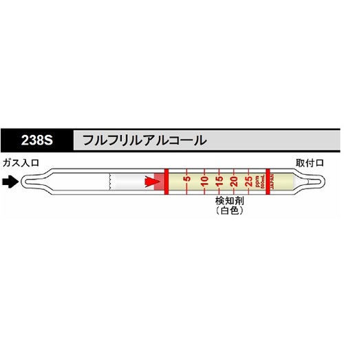 作为气体检测管全芳烃238（10瓶） 8-5353-71