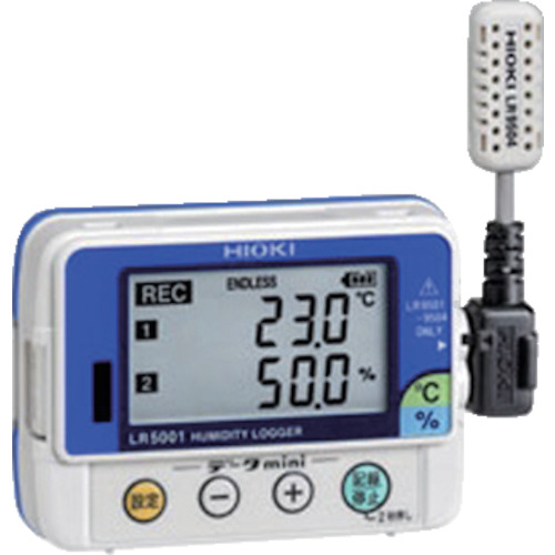 作为数据迷 温度和湿度记录仪LR5001 1-5840-31