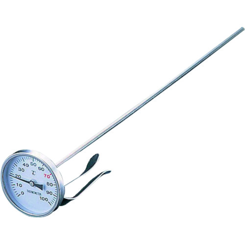 ＴＫＧ　片力商事　食品用引挂け付温度计　
Thermometer of ..kick.. [duki] of [hi**] for food BOV96