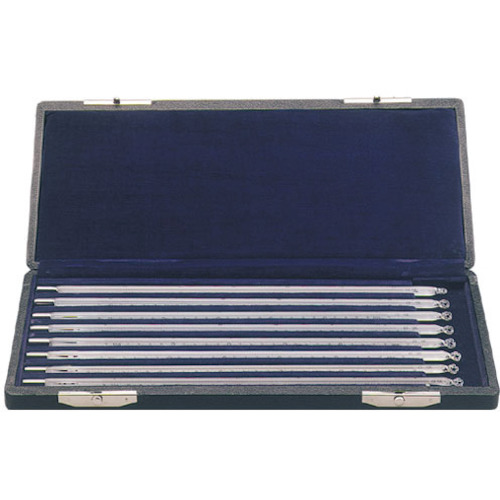 佐藤　二重管标准温度计　Ｎｏ． １　０～５０℃　３０ｃｍ　（００２１－０１） 0021-01