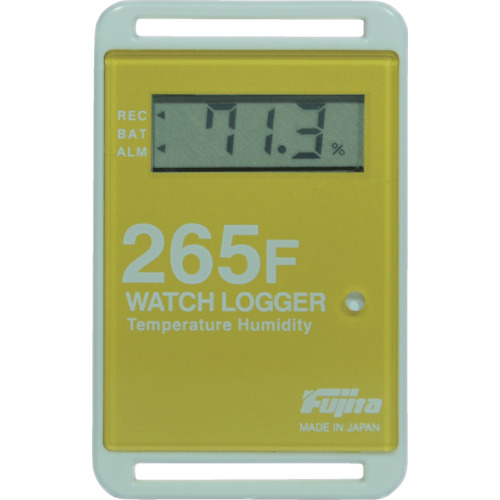 藤田显示温度和湿度数据记录仪（迷 类型，y）
数据记录器 KT-265F-Y