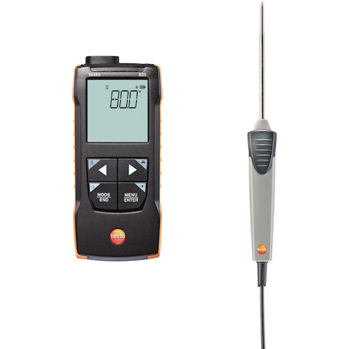 ＴＥＳＴＯ　ｔｅｓｔｏ　９２５　液体用温度计セット　
Thermometer testo 925 Set For Liquid TESTO 925 LIQUID SET
