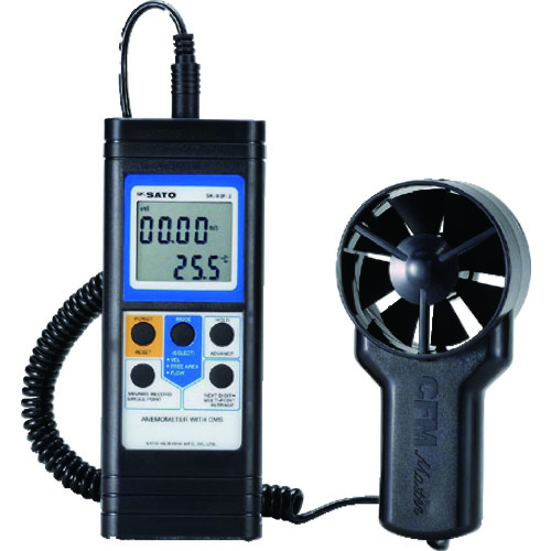 Sato Vane型风速计SK-93F-2（7687-10）
Vane型风速计SK-93F-II SK-93F2