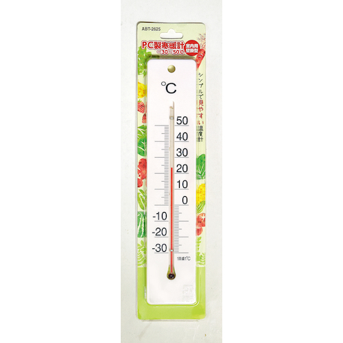 Takamori Koki PC温度-30-50℃
塑料温度计 ABT-2625