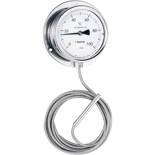 SATO定制的内部指令温度计LB-100S-TS1，投掷类型
遥感拨盘温度计 LB-100S-TS1