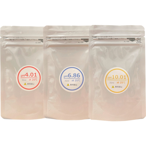 SATO pH标准解决方案3件套件（35ml）pH 4.01/6.86/10.01（6405-30）
校准介质 6405-30