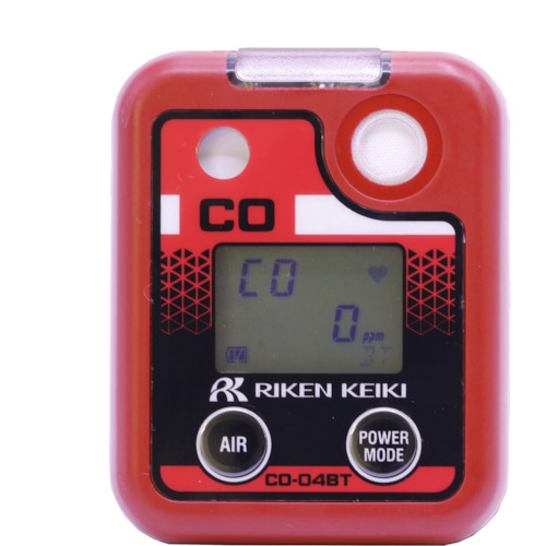 Riken个人安装的一氧化碳计co-04（减少氢干扰）干电池规格[蓝牙兼容]（带有可食用性证书） CO-04CBT 00 X2000