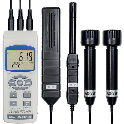 MT数据记录器多空气质量测量设备
数据记录器多空气质量计 AQ-9901SD