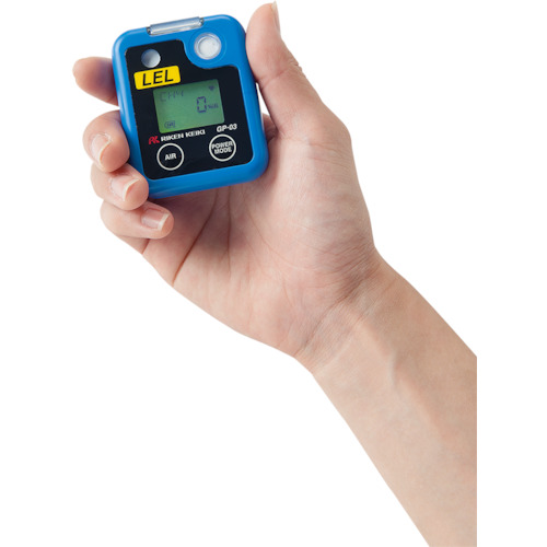 Riken个人安装的  气体探测器GP-03（异丁烷）电池规格（带有可追溯性证书） GP-03 10 X2000