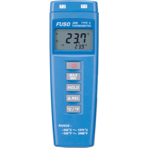 FUSO数字温度计
2通道温度计 FUSO-308