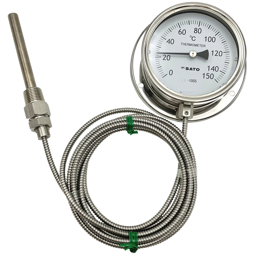 ＡＳ　隔测式温度计ＬＢ－１００Ｓ　０～１５０ 2-1336-04