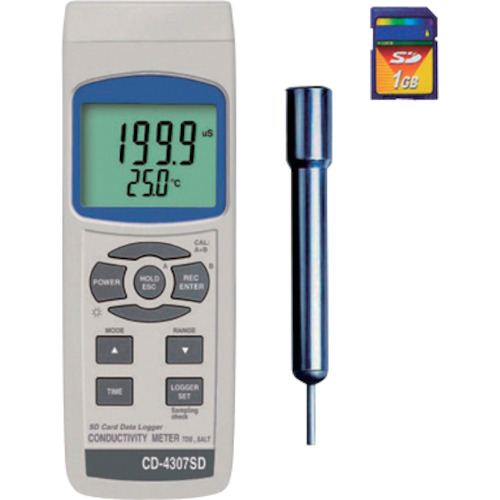 作为数据记录器电导率仪表CD-4307SD 1-1942-01