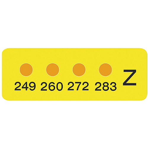 作为热标签不可逆的MN-Z 10张 3-8757-10