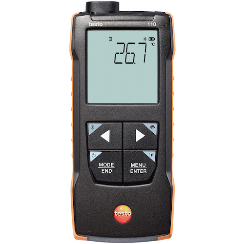 ＴＥＳＴＯ　ｔｅｓｔｏ　１１０　温度计　
Pt100/NTC Thermometer testo 110 0563 0110