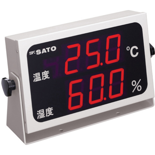 佐藤　温湿度表示器　ＳＫ－Ｍ３５０－ＴＲＨ　（８０９２－５０）　
Temperature/humidity Indicator Model SK-M350-TRH SK-M350-TRH
