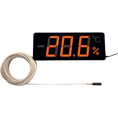 ＡＳ　薄型温度表示器ＴＰ－３００ＨＢ－１０ 2-472-04