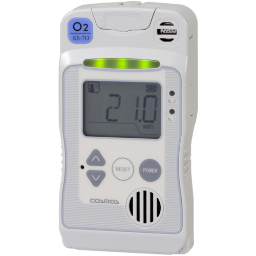 新的宇宙集成氧气检测警报（用于氧泄漏检测）DC24V端子连接类型
一分型氧指示器和警报 KS-7O(SANSOROUEI-DC24V)
