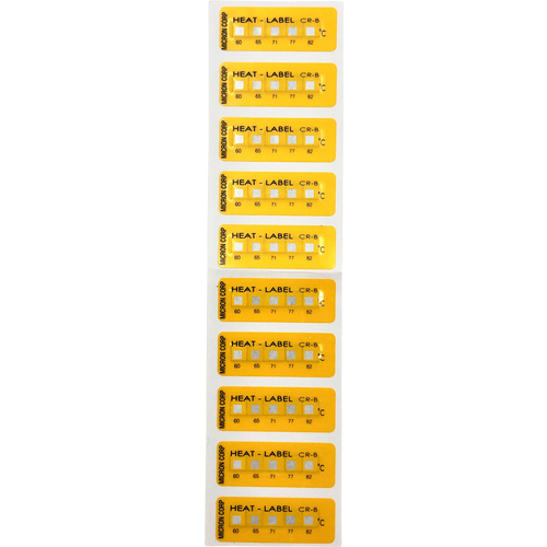 作为热标签不可逆的CR-B 10张 3-8218-02