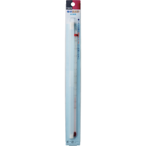 Sato酒精杆温度计-20-105&deg;C 30厘米，带有幻灯片包（0140-10）
酒精温度计条类型 0140-10