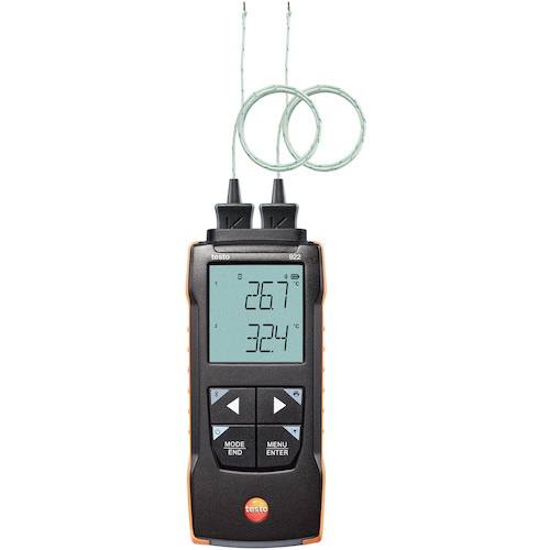 ＴＥＳＴＯ　ｔｅｓｔｏ　９２２　温度计　
TC-K 2-Channel Thermometer testo 922 0563 0922