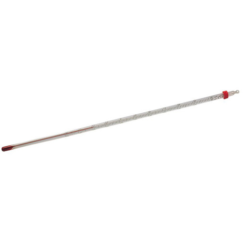 ＡＳ　赤液棒状温度计０～＋１００℃ 1-610-14