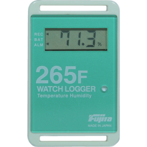 藤田显示温度和湿度数据记录仪（Mini Type G）
数据记录器 KT-265F-G