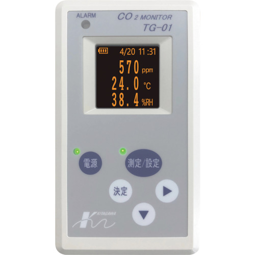 Komyo Rikake二氧化碳监测器
二氧化碳监测器 TG-01