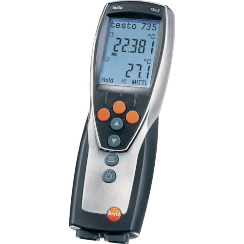 带有USB电缆和软件的Testo专业班级温度计
Testo 735-2温度计 TESTO735-2
