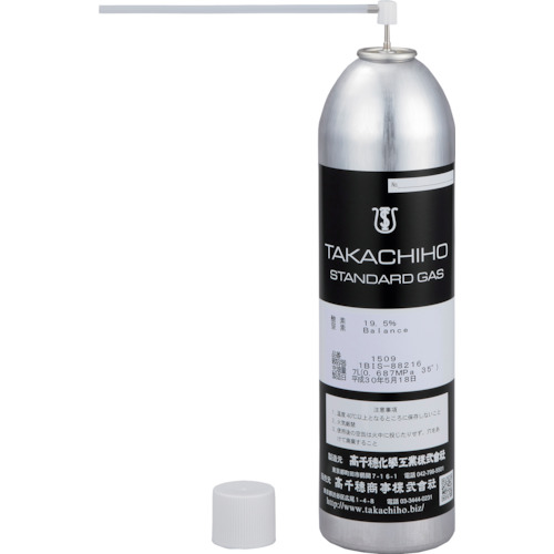 GASTEC校准气体推动7L（CO25PPM/CO2 1600ppm） 1508