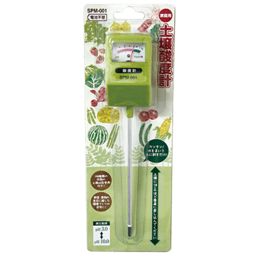 ＡＳ　ＳＰＭ－００１　土壌酸度计 63-5644-70