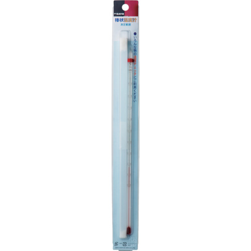 Sato酒精杆温度计-5-105&deg;C 30厘米幻灯片包包括（0120-10）
酒精温度计条类型 0120-10
