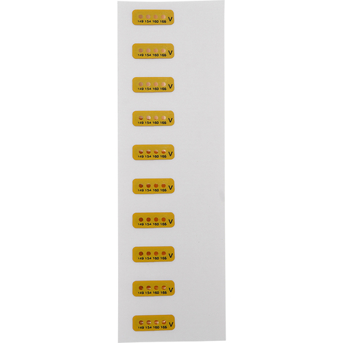 作为热标签不可逆的MN-V 10张 3-8757-06