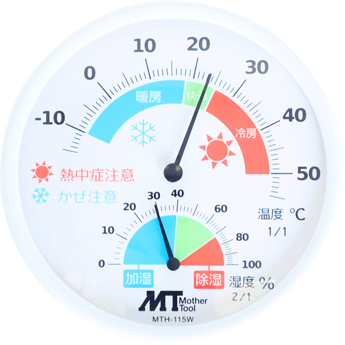 MT模拟热圈和湿度计 MTH-115W
