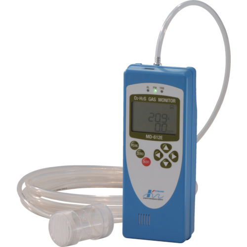 Komyo Rikake便携式氧和硫化氢测量装置
氧气硫化物监测器 MD-612E