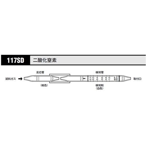 作为气体检测管二氧化氮117SD 8-5354-40