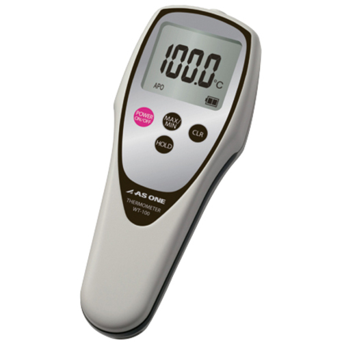 ＡＳ　防水デジタル温度计ＷＴ－１００　校正书付 2-3799-01-20