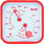 TGK热水瓶和湿度计TT-557-OR橙色 525-88-08-16