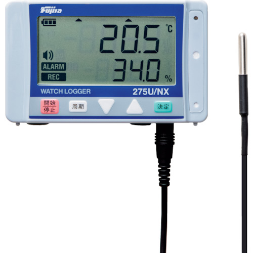 藤田显示温度和湿度数据记录仪（USB类型）
观看记录仪 KT275UNX