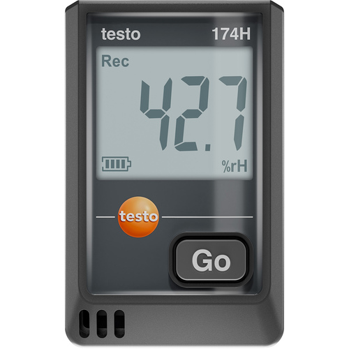 Testo温度和湿度数据记录仪（USB）Testo 174H（黑色） 0572 1741 02