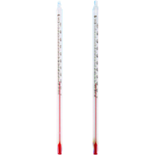 ＴＧＫ　短形赤液温度计　０－１５０℃　１８０Ｌ 801-53-10-14